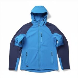 Outdoor Research L Blue/Navy Technical Lightweight Shell Jacket